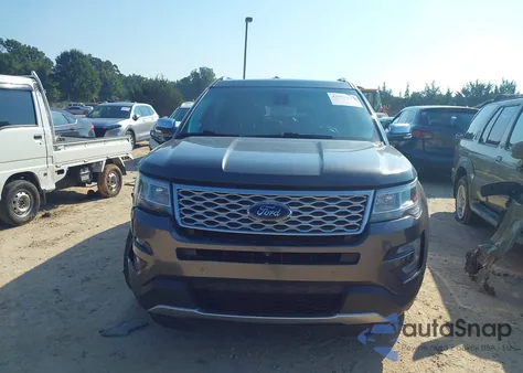 2016 Ford Explorer Platinum из США, поврежденный, VIN 1FM5K8HT1GGC69327